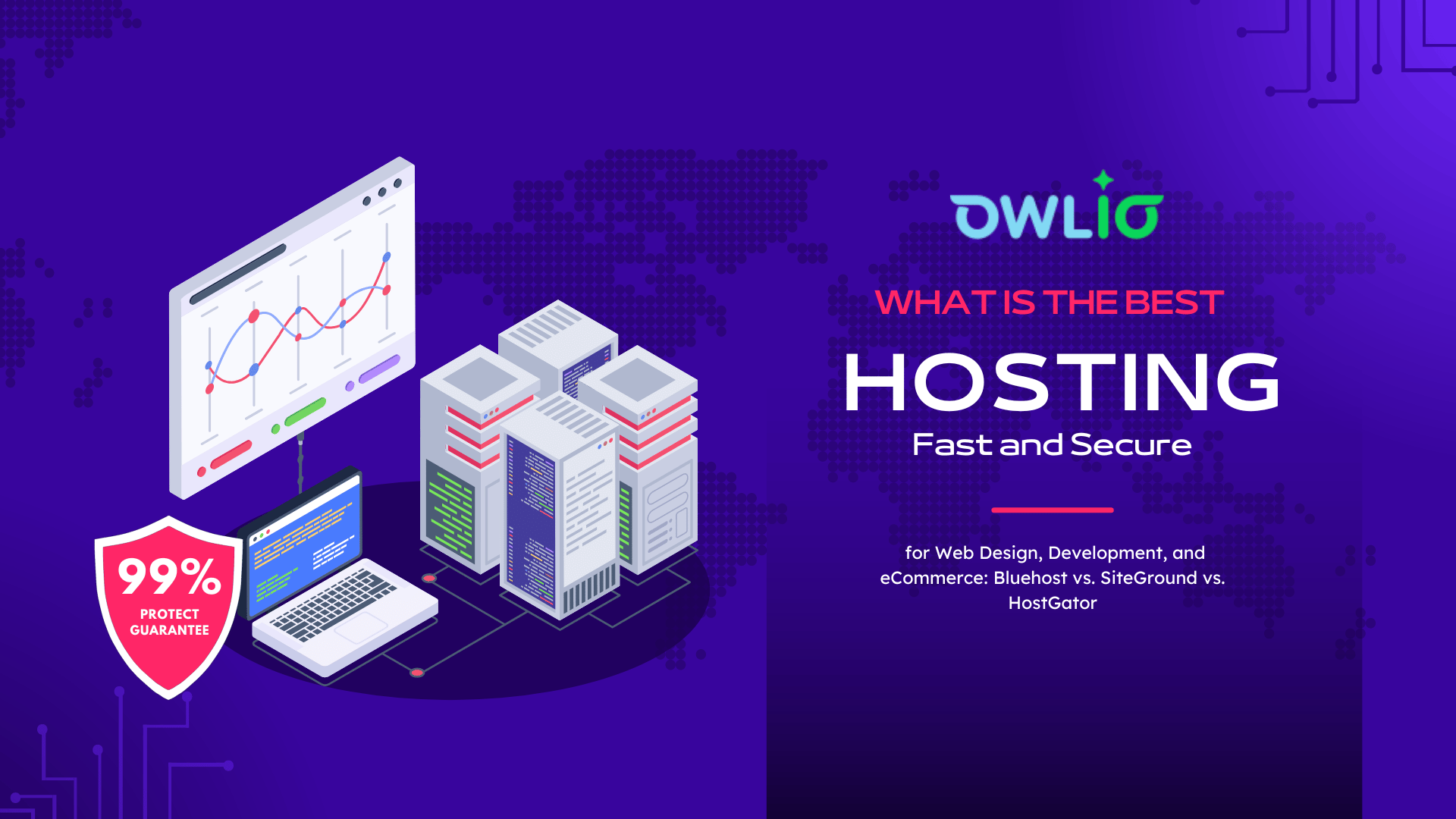 Post Img What is the Best Web Hosting for Web Design, Development, and eCommerce: Bluehost vs. SiteGround vs. HostGator